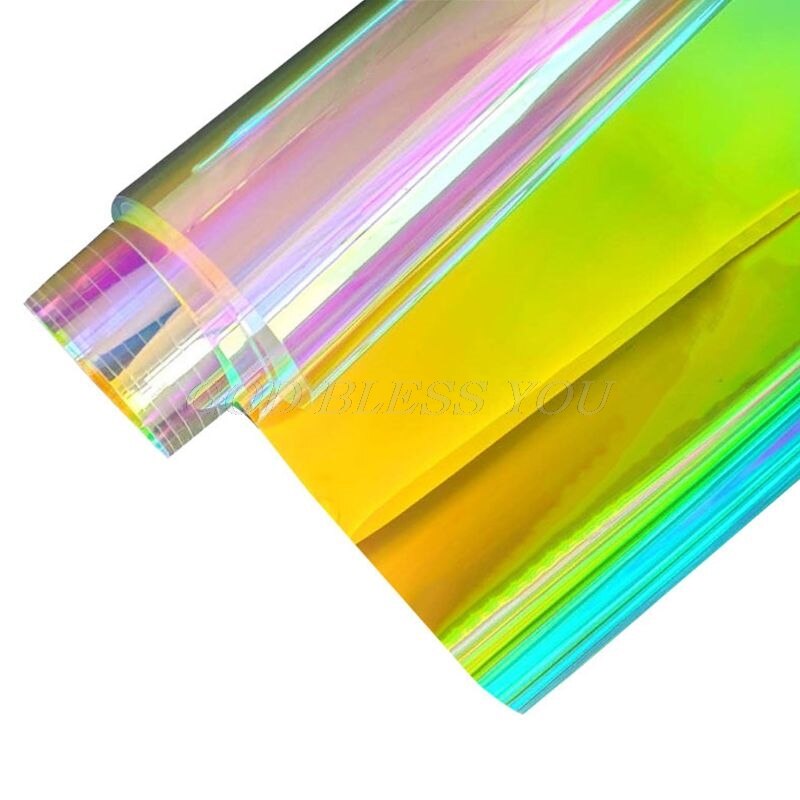 3.3ft Aurora AB Effect Reflective Mirror Paper DIY Epoxy Resin Mold Findings Jewelry Fillings Jewelry Making: B