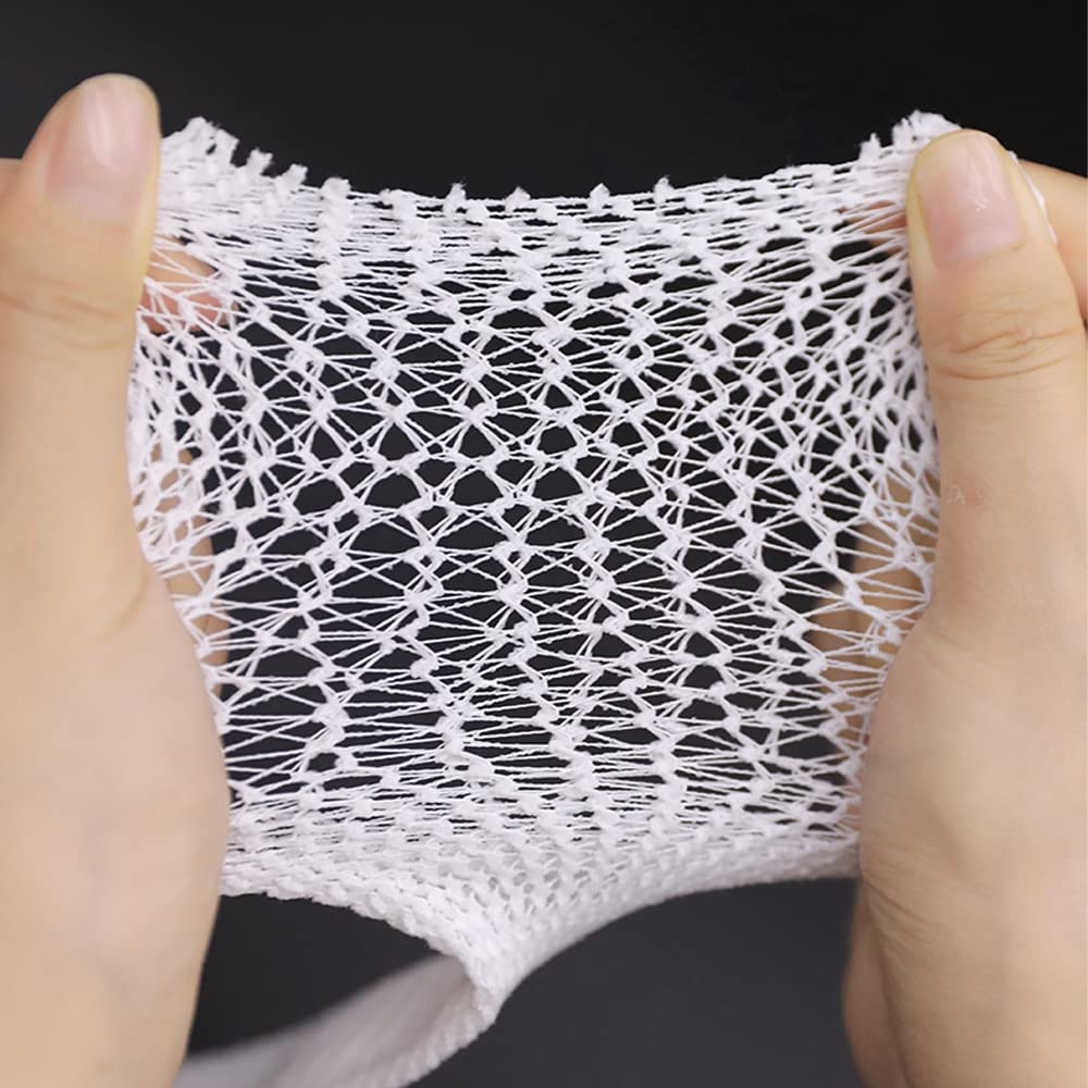 1 Rolle elastisches Netz, Wundverband, Netz, röhrenförmiger Verband, Netzschlauch, röhrenförmiger Blick-Fix, atmungsaktiver Verbandhalter für Erwachsene, Handgelenk