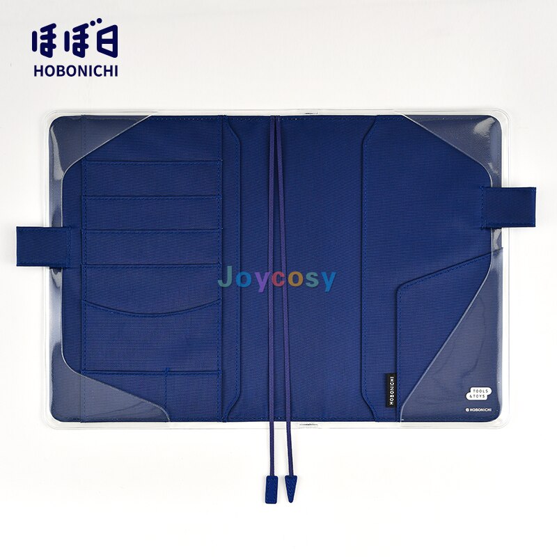 Hobonichi Techo Cover on Cover for A6 Original Planner, Clear Soft PVC Notebook Cover Protector, (Inner Paper Not Included)
