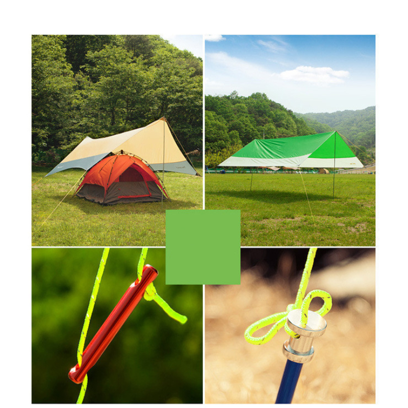 20/50M Reflective Tent Rope Guylines Nylon Tent Line Cuy Line Cord Rescue Umbrella Paracord Rope Camping Hiking Tent Accessories