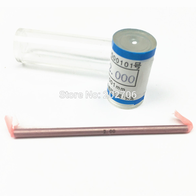 Medidor de pino de aço de precisão, 1.00 ~ 2.00mm ~ 3.00mm ~ 4.00 ~ 5.0, 0.01, plugue suave ferramenta de medição do furo do medidor, 101 pçs/lote