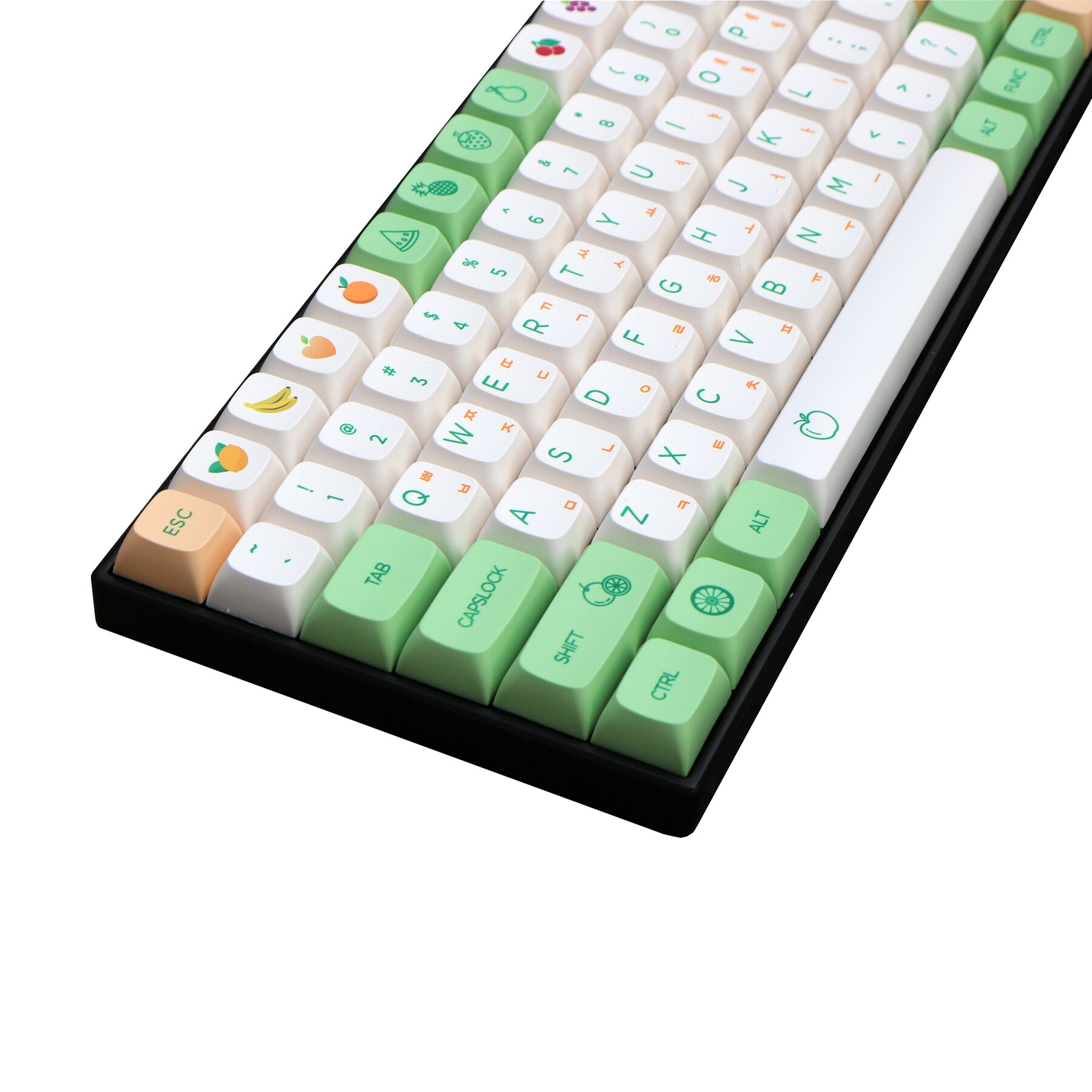 139 Keys/set PBT Dye Subbed Fruit Key Caps For MX Switch Mechanical Keyboard XDA Profile Korean Keycap For IKBC AKKO RK