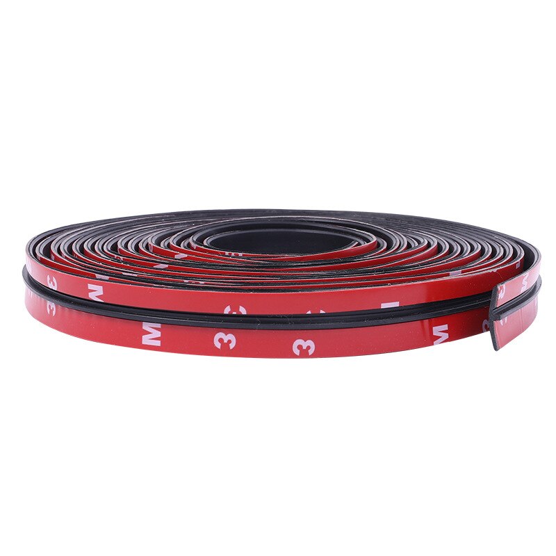 🌀 2M Rubber Car Windshield Roof Seal Strip – Noise Insulation, Sticker Accessory, Black