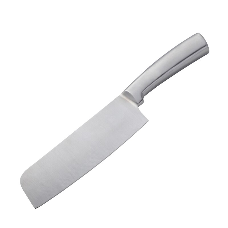 1/2PCS Butcher Knives Stainless Steel Kitchen Knife Cleaver Chopping Knives Japanese Bone Butcher Knife Kitchen Gadgets: Silver / 1PC