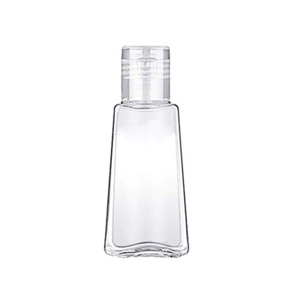 5/10/50 stücke 30ml Reise Kunststoff Klar Flaschen Container Leere Nachfüllbare Haut Pflege Flüssigkeit Hand Sanitizer Container: 50stck