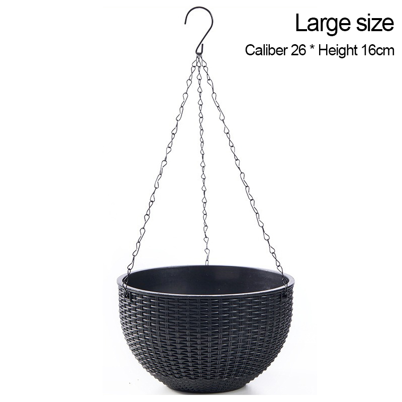 Hengende blomsterpotter til å henge blomster utendørs blomsterpotte planteoppheng makramé planteoppheng vaser: Lysegrå