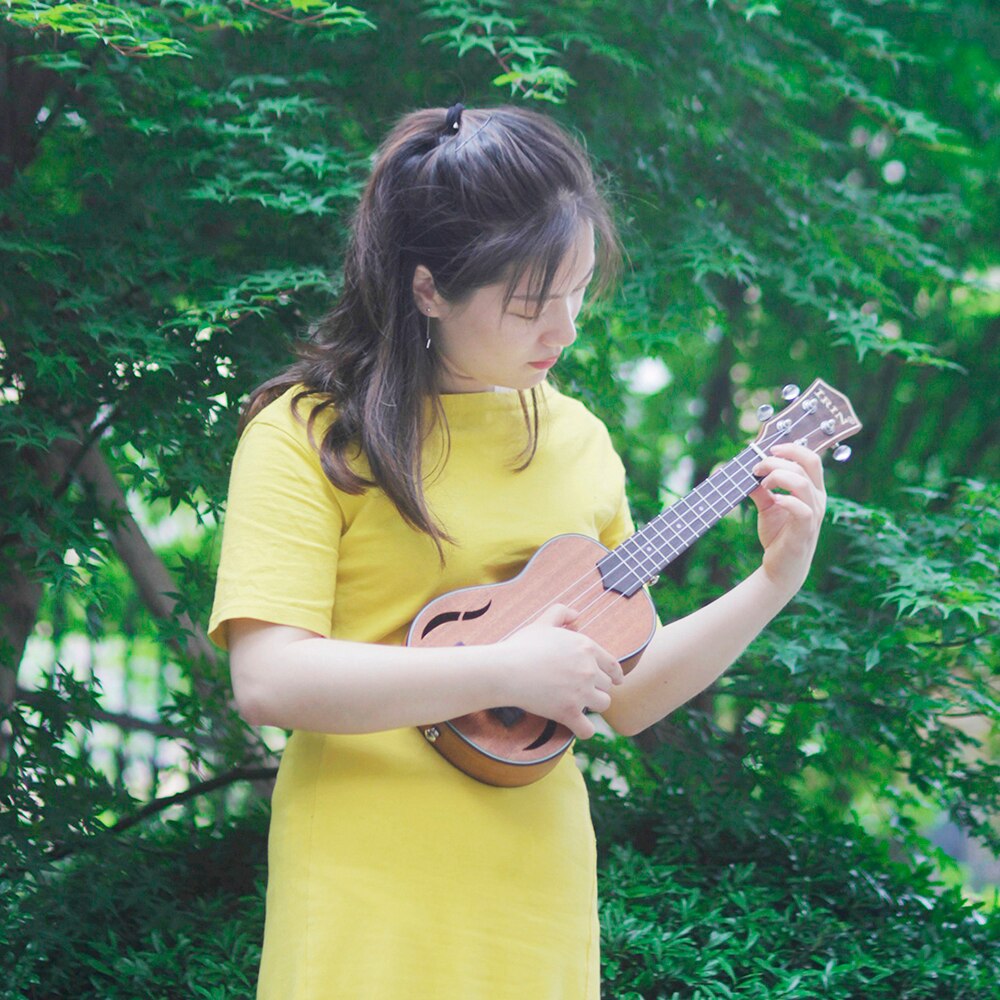 21 Cal ukulele mahoń instrument strunowy 4 struny hawajska gitara z wybierać Capo torba na pasek akcesoria robić instrumentów muzycznych