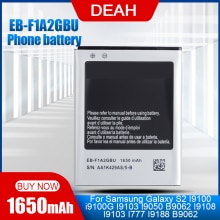 1650mAh EB-F1A2GBU Replacement Phone Battery For Samsung Galaxy S2 I9100 i9100G I9103 I9050 B9062 I9108 I9103 I777 I9188 B9062