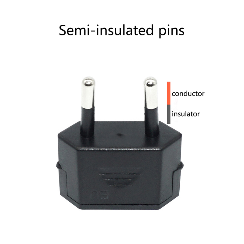 US-Buchse auf EU-Stecker, Steckdose, Reiseladegerät, Steckdosenadapter, USA auf Europa, europäische Verordnung, Ladekonverter-Stecker