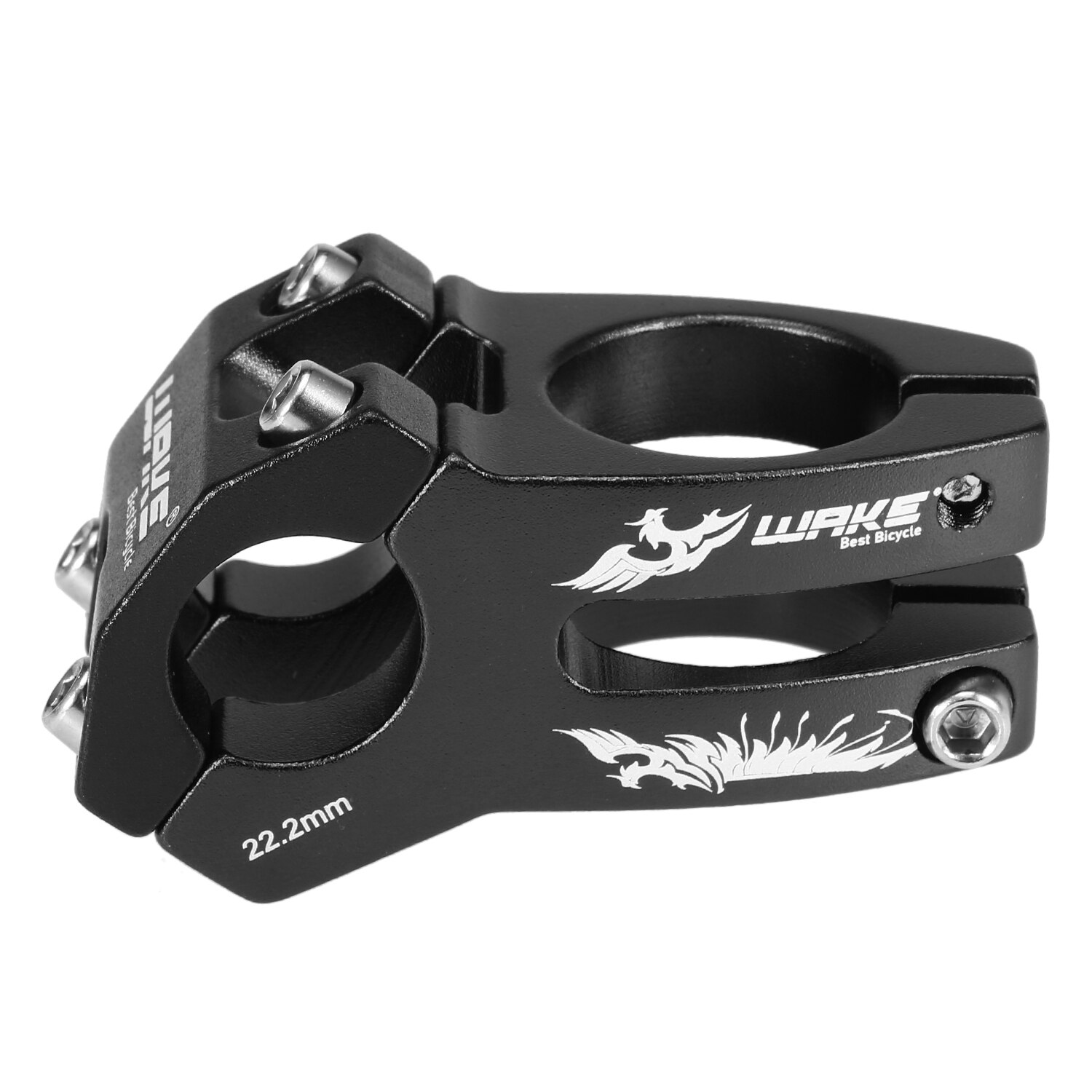 Wake stem Bicycle Stem Children Balance Bike Handlebar Stem Children Bicycle Aluminum Alloy Riser bike stem