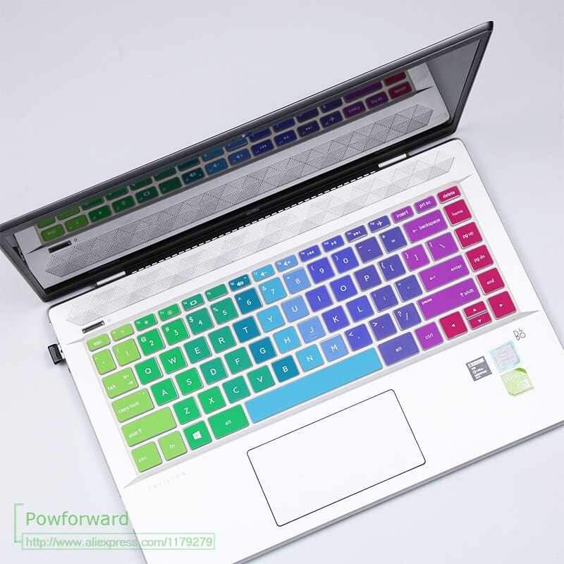 Dla HP Pavilion 14-CE 14-ck 14-cd 14-BS 14-DK 14-df 14-dk seria 14 cali laptop Notebook PC silikonowa klawiatura pokrywa skóra