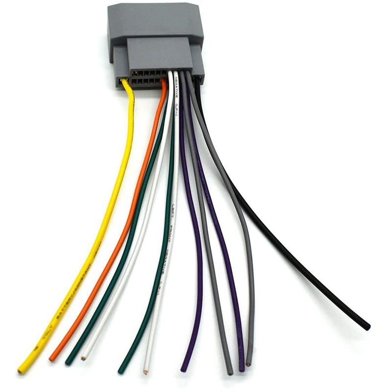 Wire Harness and Antenna Adapter for Some Dodge Chrysler Jeep Vehicles to Install an Aftermarket Radio