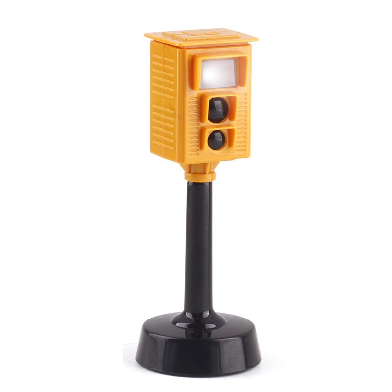simulación de semáforo de sonido y infracciones de luz Cámara arreglos rompecabezas jardín de infantes niños juguetes de bebé: Amarillo
