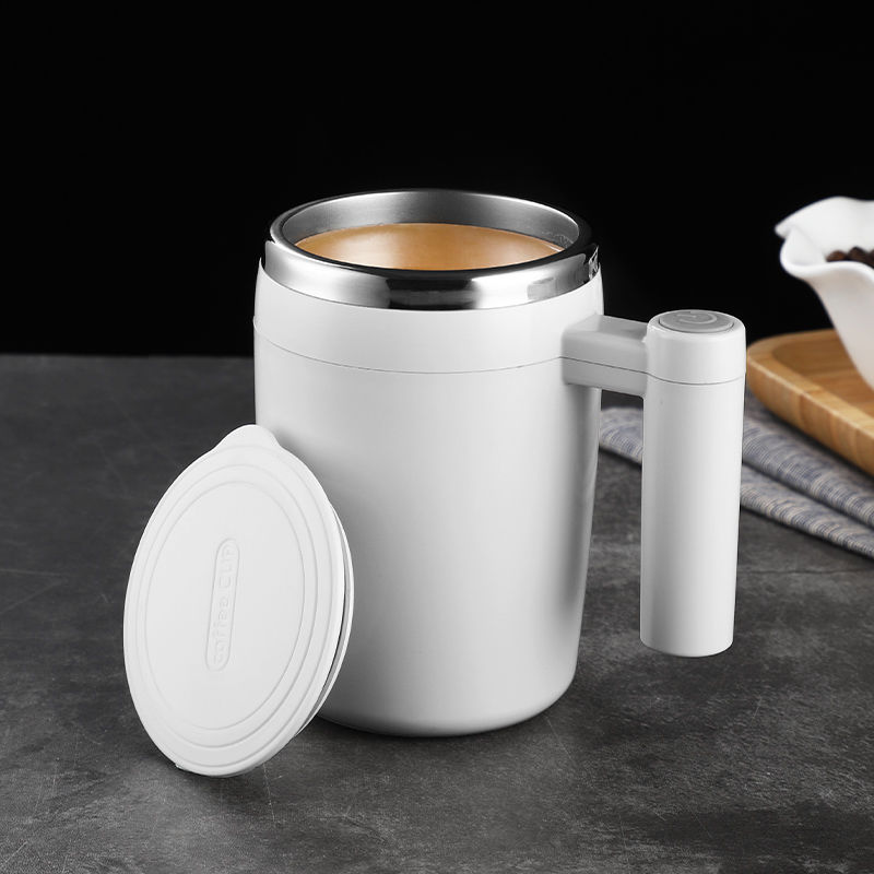 Fully Automatic Stirring Cup Charging Multi-functional Electric Coffee Cup Lazy Office Rotating Magnetic Cup Couple