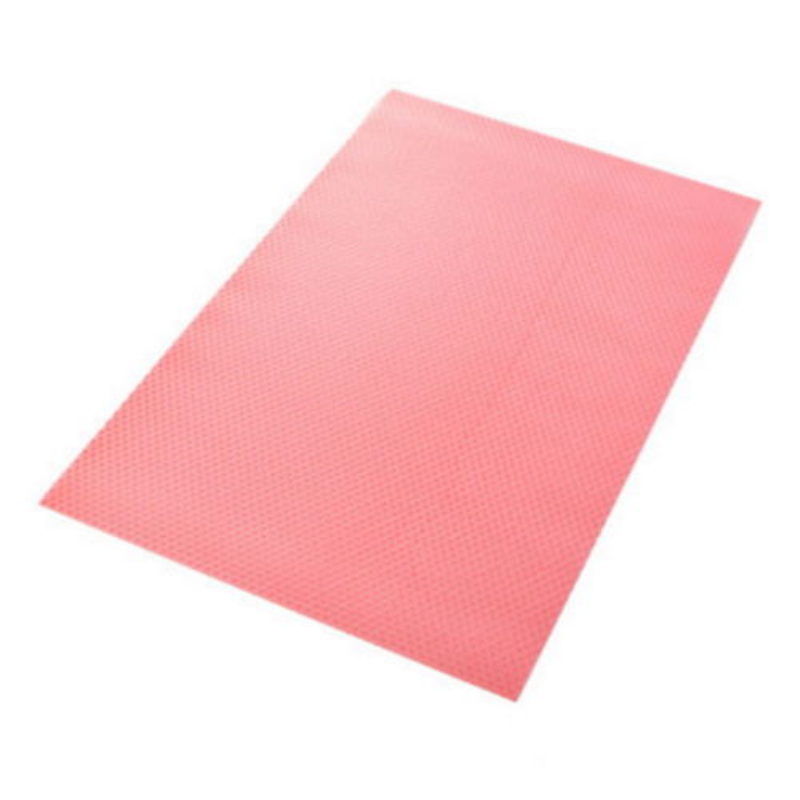 Refrigerator Cabinet Mat Antibacterial Mildew Insulation Pad Mildewproof waterproof Refrigerator pad Kitchen Accessories: Pink