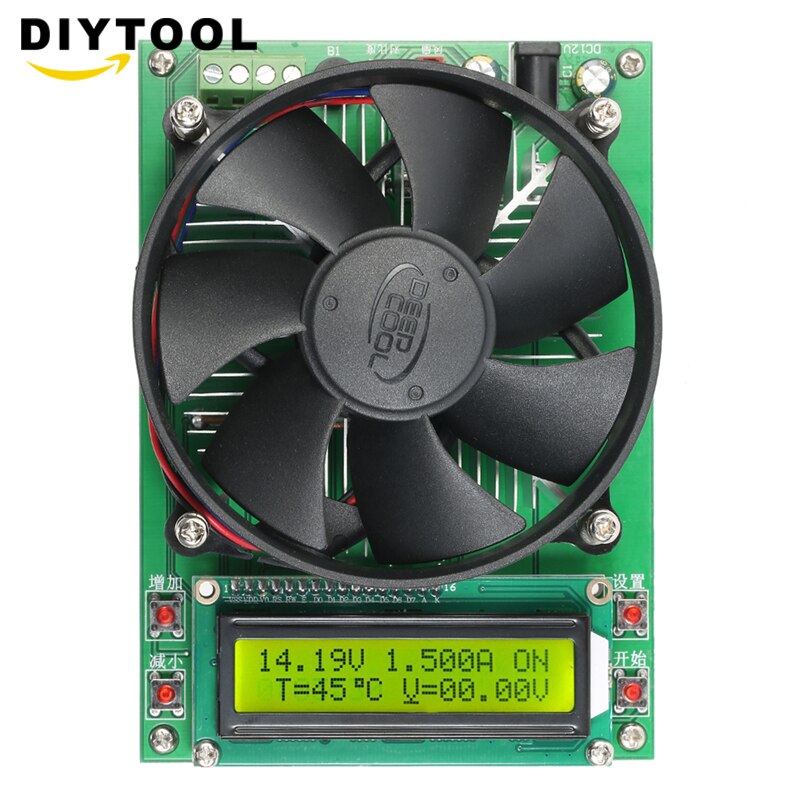 150W Constant Current Electronic Load 60V 10A Battery Tester Discharge Capacity Tester meter