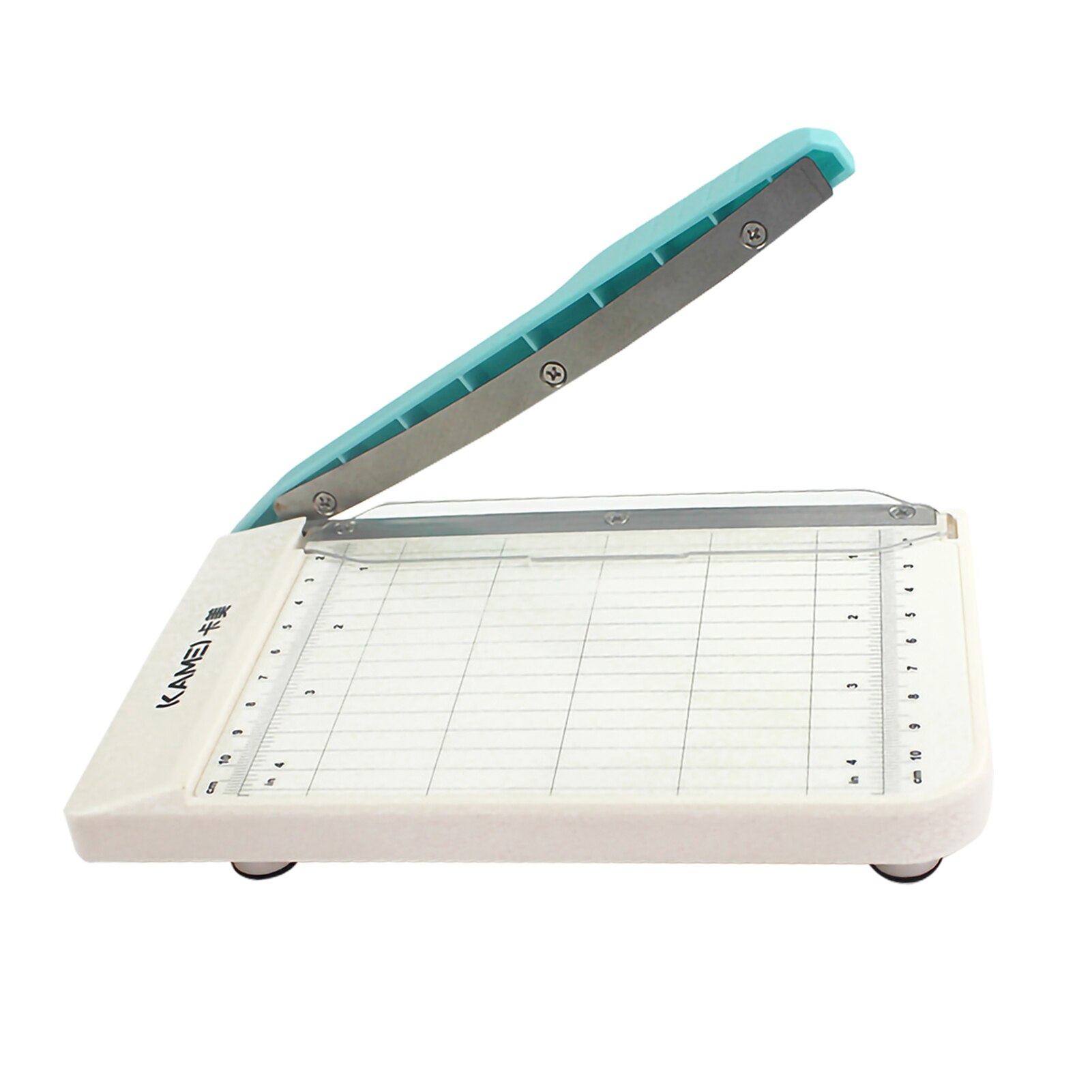 Mini Paper Trimmer Guillotine Cutter 6 Inch (152mm) Cut Length Desktop Paper Cutting Machine Security Cutter Head Side Ruler: Default Title