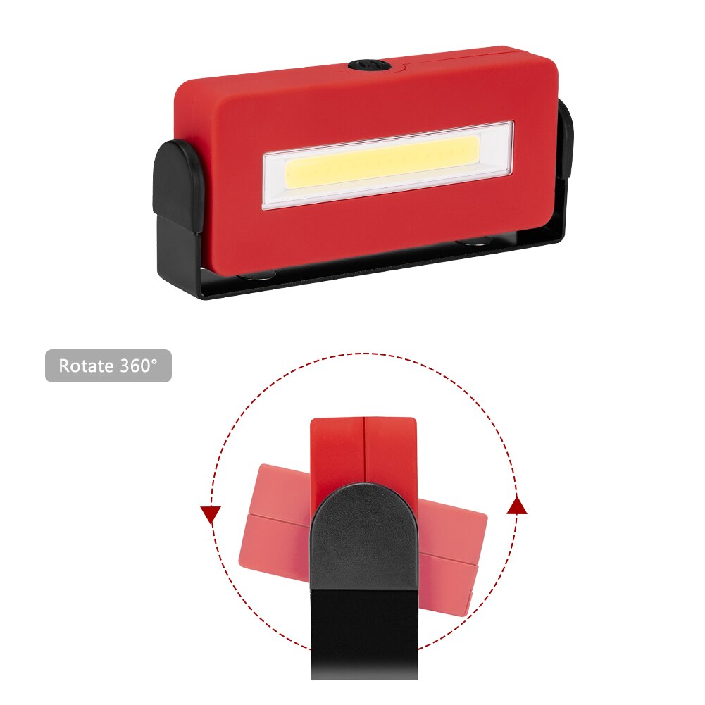 Multi-function COB Work Lamp LED Portable Lantern Single Mode Emergency Portable Spotlight Floodlight for Camping Light