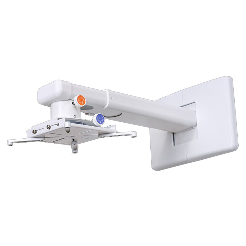 LC600 Aluminum Alloy 360 Degree Projector Wall Mount Full Motion Retractable Universal Projector Hanger Bracket: Default Title