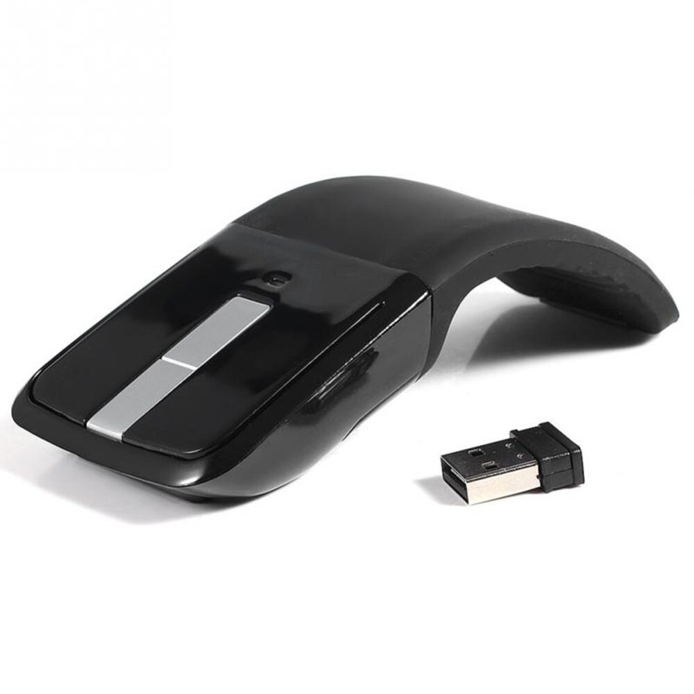 Arc Touch Mouse Ergonomic Folding Mause 2.4G Optical USB Wireless Mouse Gaming Office Laptop Mice For Computer Mac