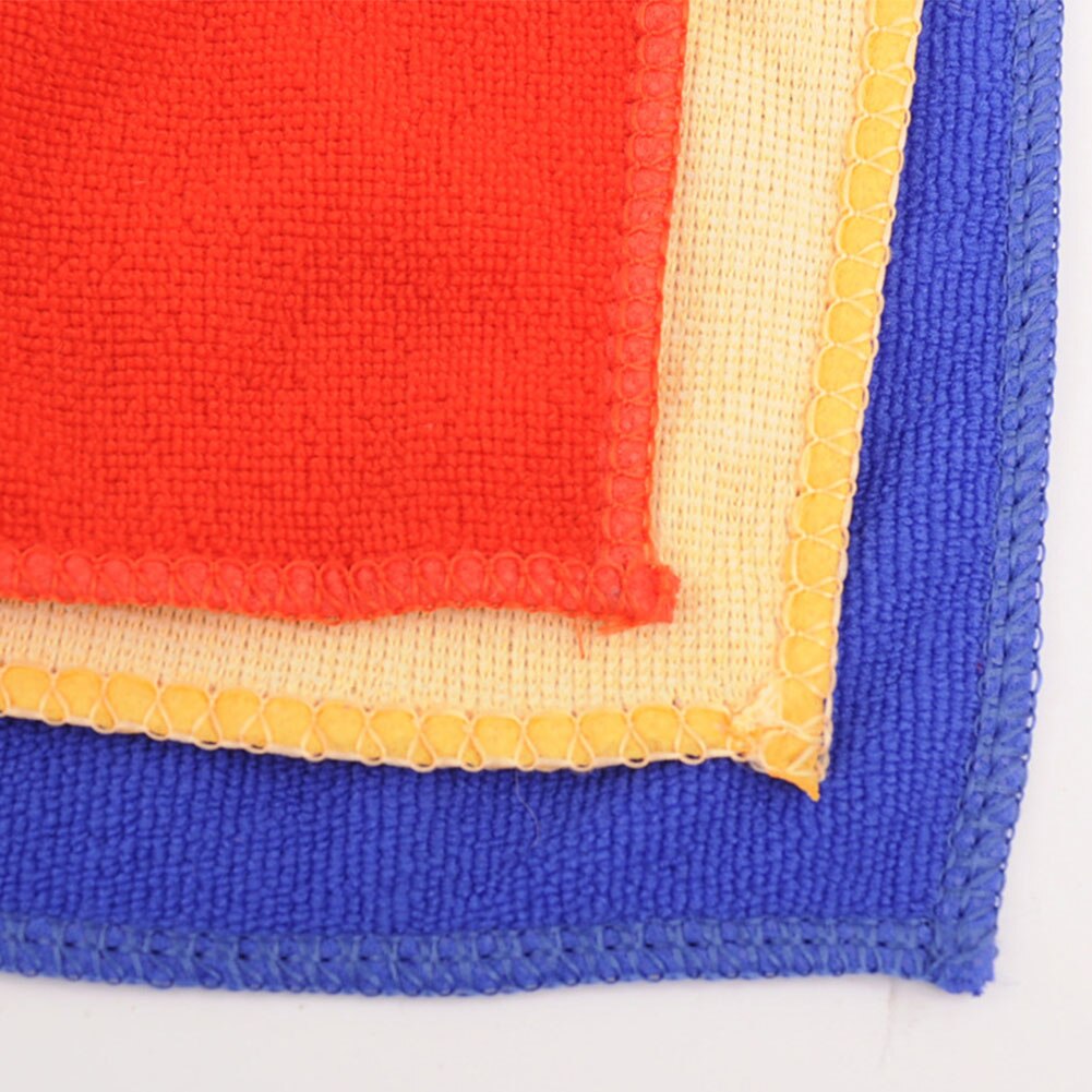 2Pcs Microfibre Cleaning Auto Soft Cloth Washing Cloth Towel Duster 25*25cm Car Home Cleaning Micro fiber Towels