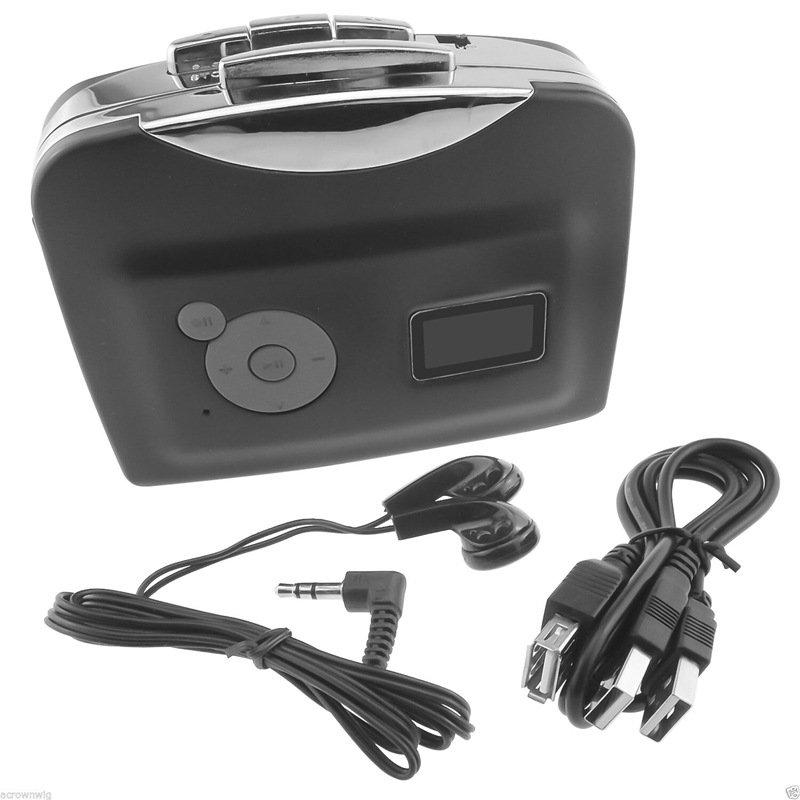 Lettore di Cassette USB nastro da nastro a MP3 registrazione di musica nel convertitore di Cassette per unità Flash USB