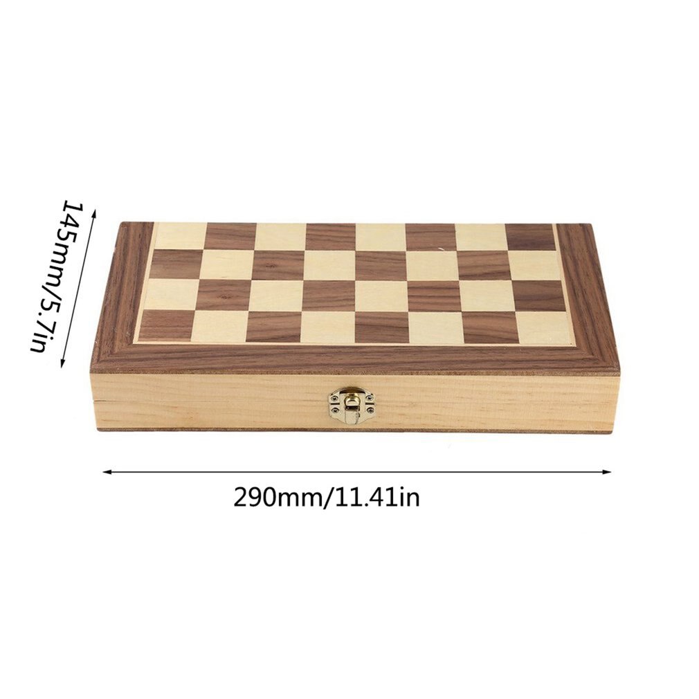 Internationale Schaakspel Onderwijs Concurrentie Oversized Schaakstuk Luxe Premium Box Massief Hout Schaken Board