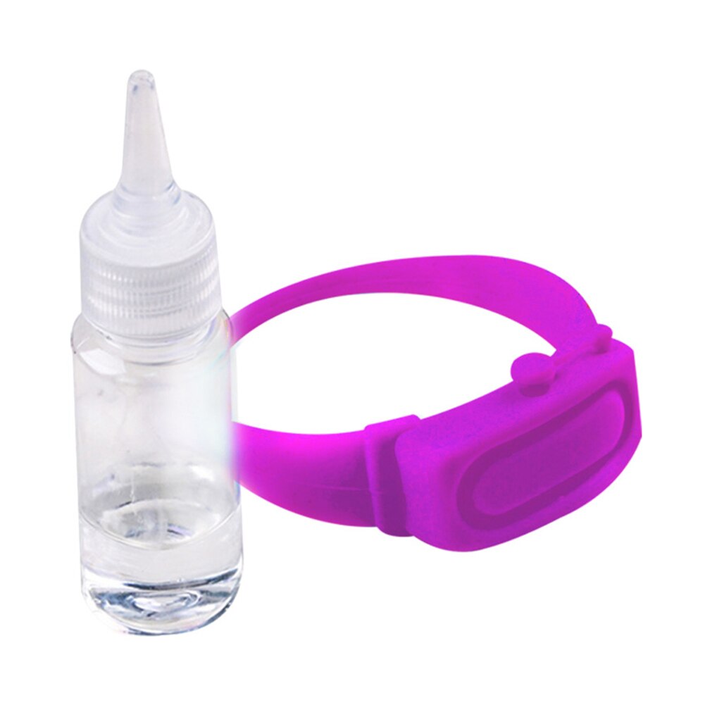 Reusable Wristbands Hand Sanitizer Dispensing Outdoor Portable Bracelet Wristband Hand Soap Dispenser Wrist Support Leak-proof