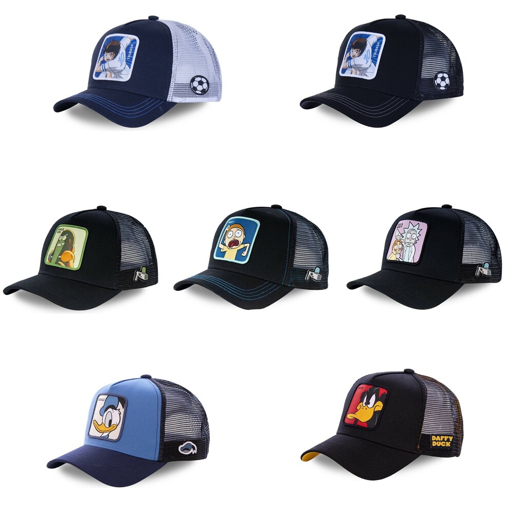 Gorra de béisbol TAZ de algodón de , gorra de béisbol de Dragon Ball para hombres y mujeres, gorra de malla de Hip Hop para papá, gorra de camionero