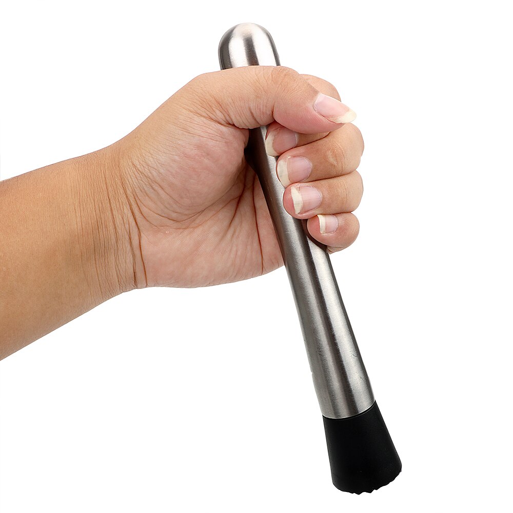 Metall Stampfer Barmann Werkzeuge Cocktail Shaker Spielereien Wein Werkzeuge Swizzle Stock Barware Edelstahl
