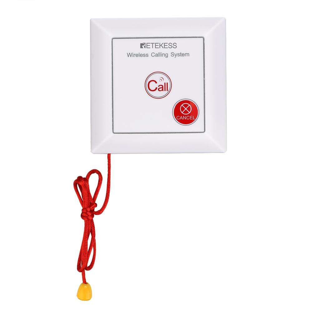 Retekess TH103 Security Alarm Motion Sensor Met Licht Akoestisch-optische Voor Ziekenhuis Magazijn Supermarkt