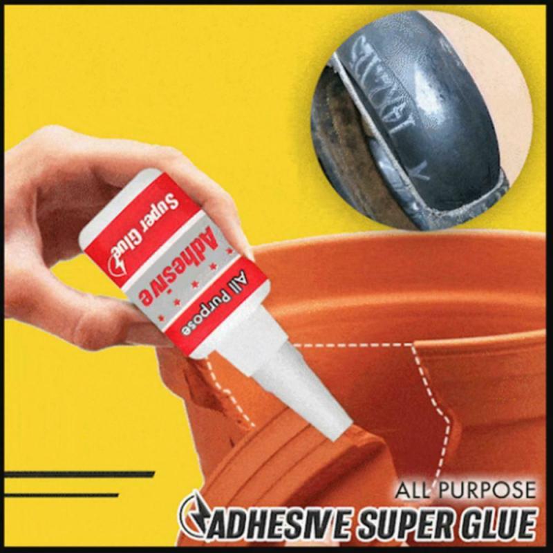 1Pcs Mighty Repair Glue Mulitfunctional Strong Adhesive Super Glue--Plastic Metal Wood Ceramic Handmade DIY Glue Fast Repair