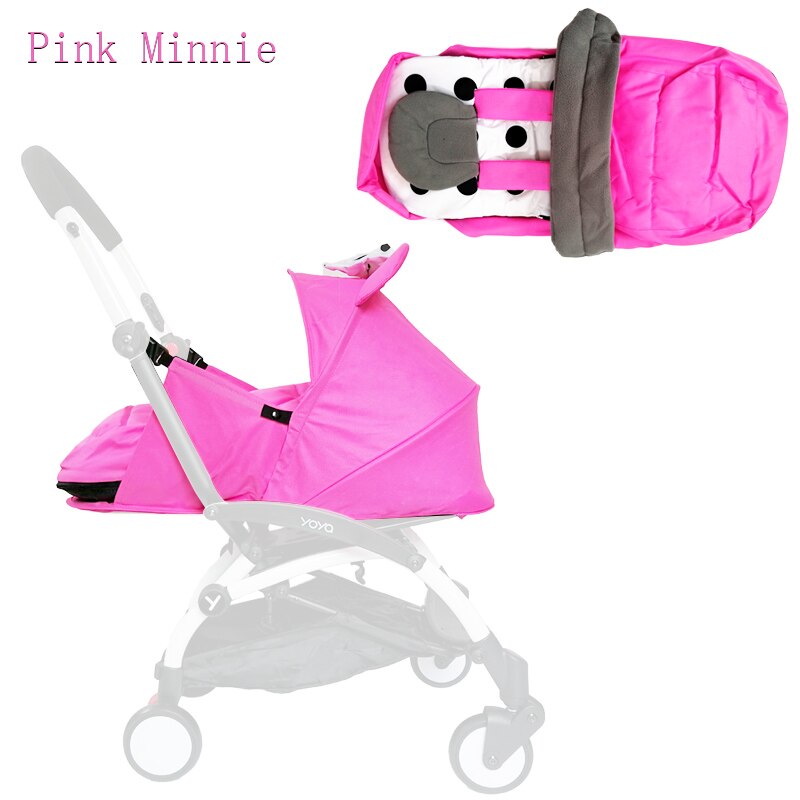 Cochecito de bebé recién nacido, nido de nacimiento para Babyzen Yoyo + Yoya Babytime, cesta de invierno de 0 a 6M, bolsa de dormir, accesorios para carritos: 03