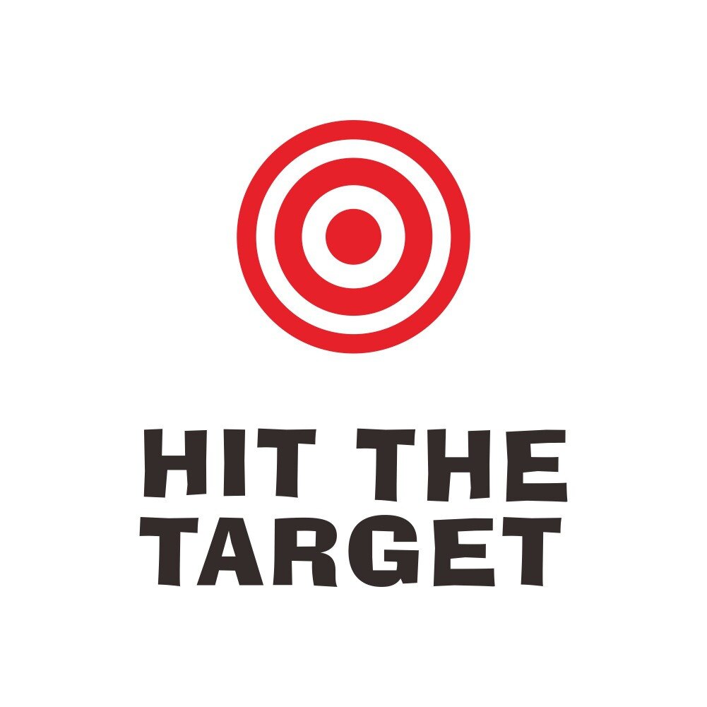 The Toilet Sticker With The Word Hit The Target Funny Toilet Or Pool Decoration Sticker: Default Title