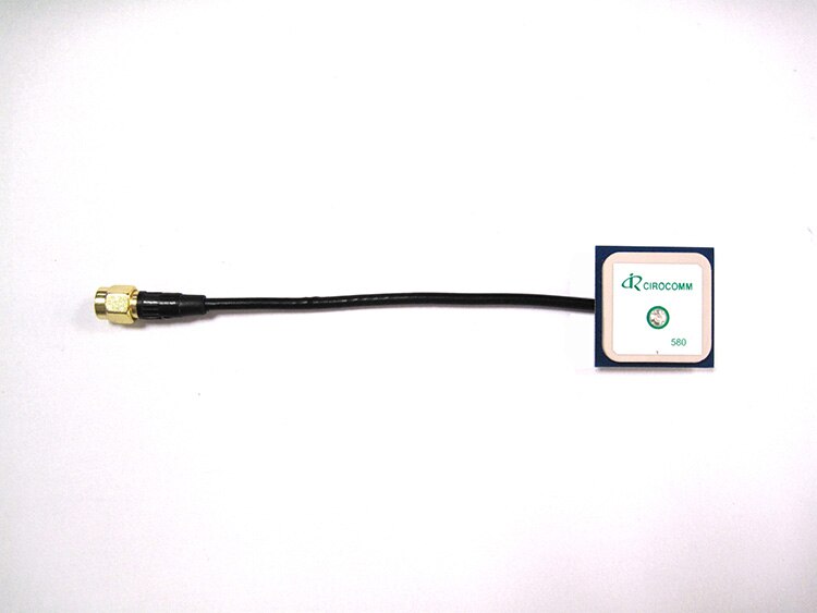 Beitian, antenna Gps 32dB Ad contralto Guadagno Cirocomm Interno Planare Attiva antenna Gps RG174 Cavo Sma Connettore Maschio, BA-580