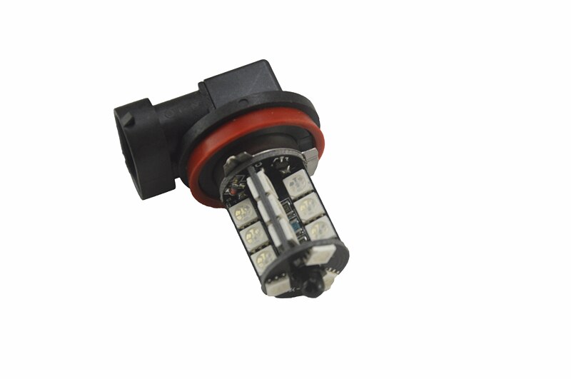 2x Auto Styling Rgb Led Auto Koplamp 5050 Led 27 Smd Mistlamp Head Lamp Met Afstandsbediening 9005 9006 H11 H7 1156