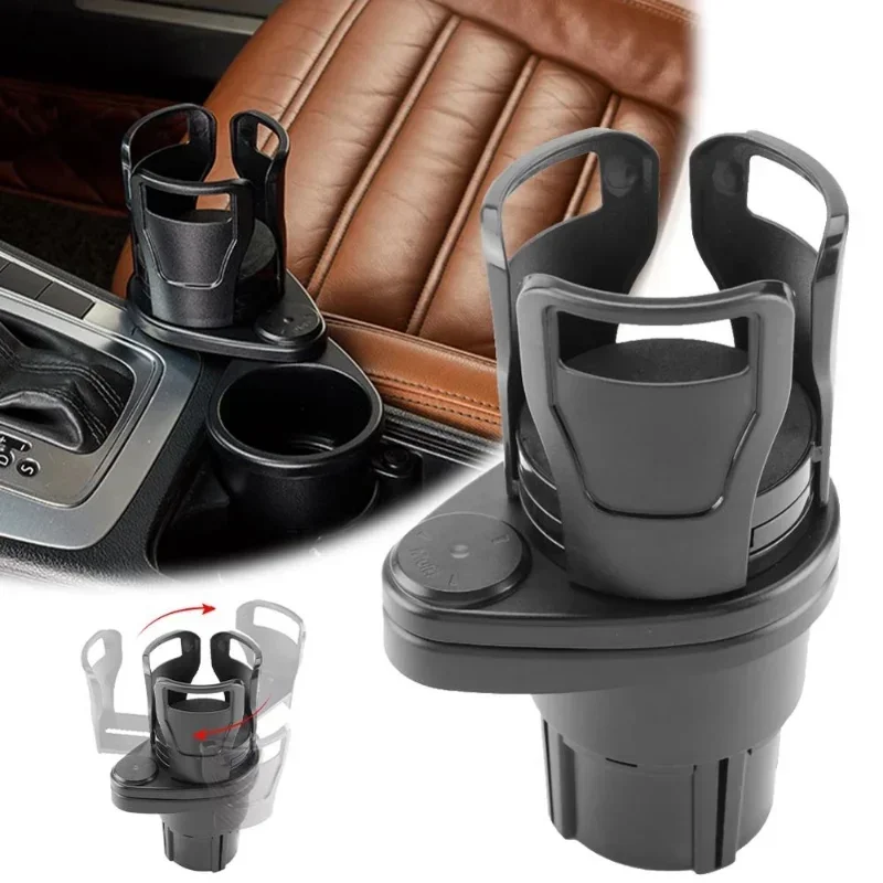auto bekerhouder multifunctionele verstelbare dubbele bekerhouder expander adapter auto bekerhouder mobiele telefoon houder