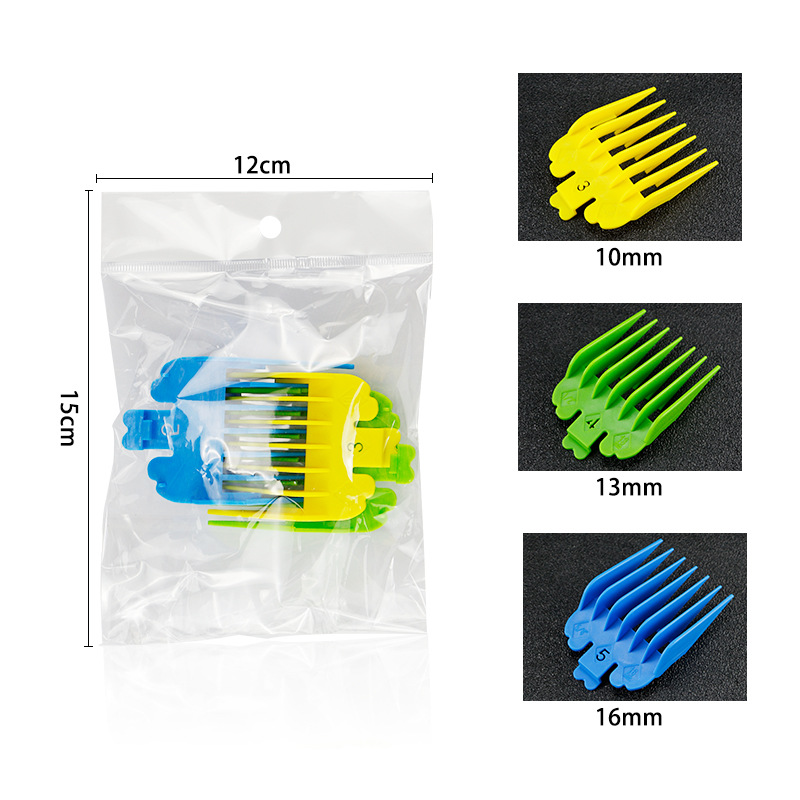 Herre hårklipper grense kam guide trimmer vakt vedlegg 3-25mm salon pro universal frisørverktøy расческа для волос