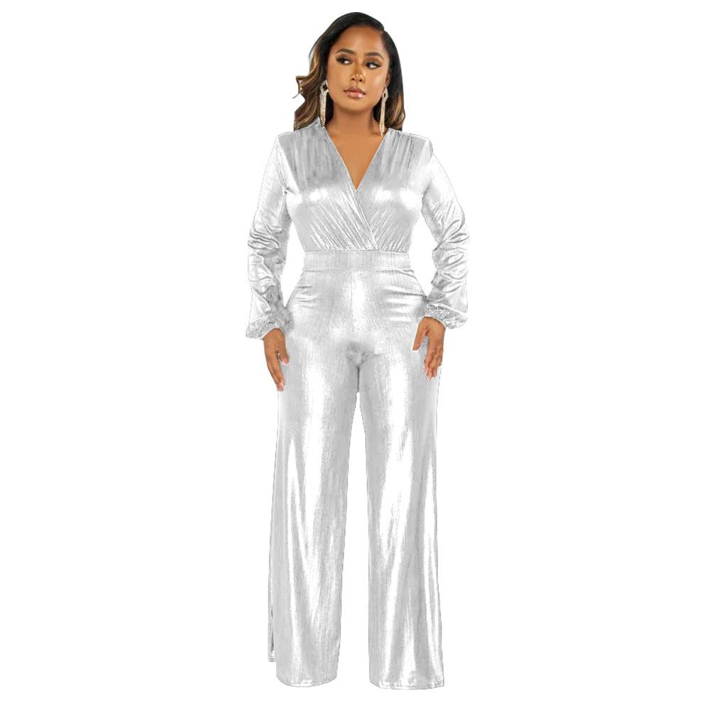 Jumpsuit kvinder efterårstøj kvinder klubtøj fødselsdagstøj kvindelige overalls one piece outfit efterårstøj