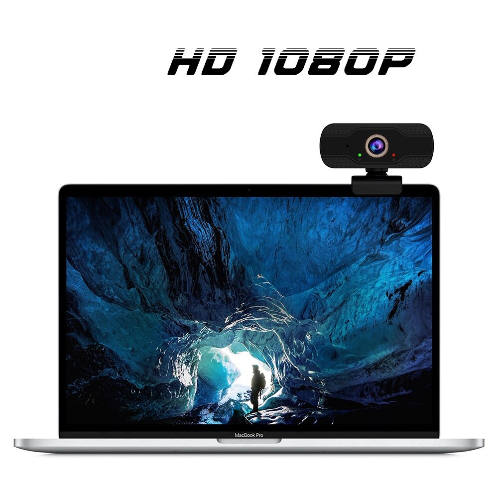 Magicsee Volle HD 1080P Webcam Computer Kamera Einstellbare Fokussierung USB für PC Laptop Schreibtisch/TV Kasten Video Aufruf Konferenzen