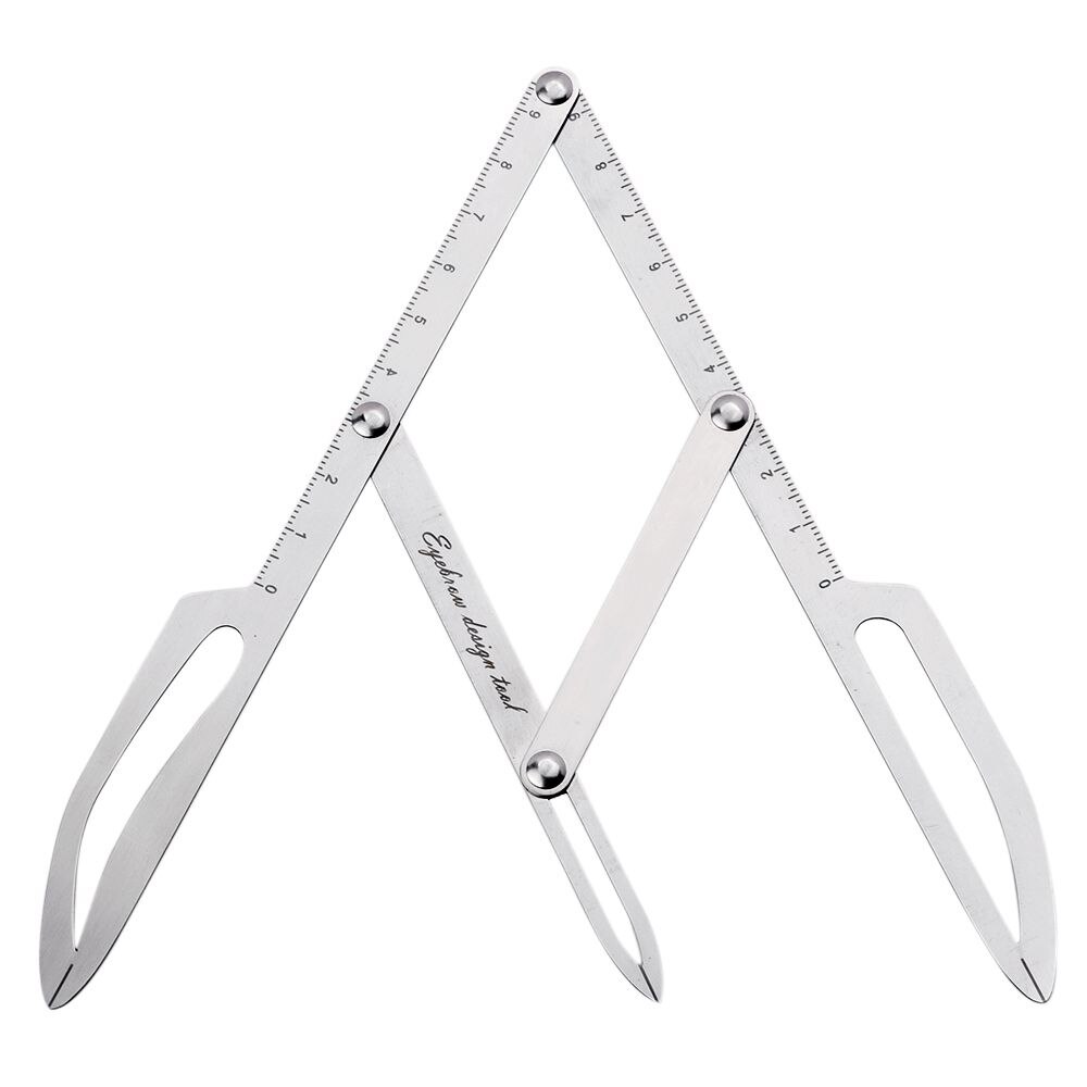 1Pc Pro Stainess Steel Eyebrow Ruler Tattoo Positi... – Grandado