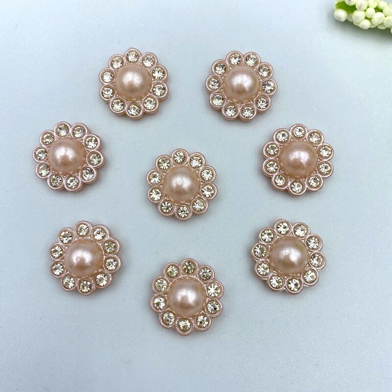 30 stk gør-det-selv perlen af et spidsbor dekoration håndværk flatback cabochon scrapbog pasform hårspænder udsmykning perler  b56
