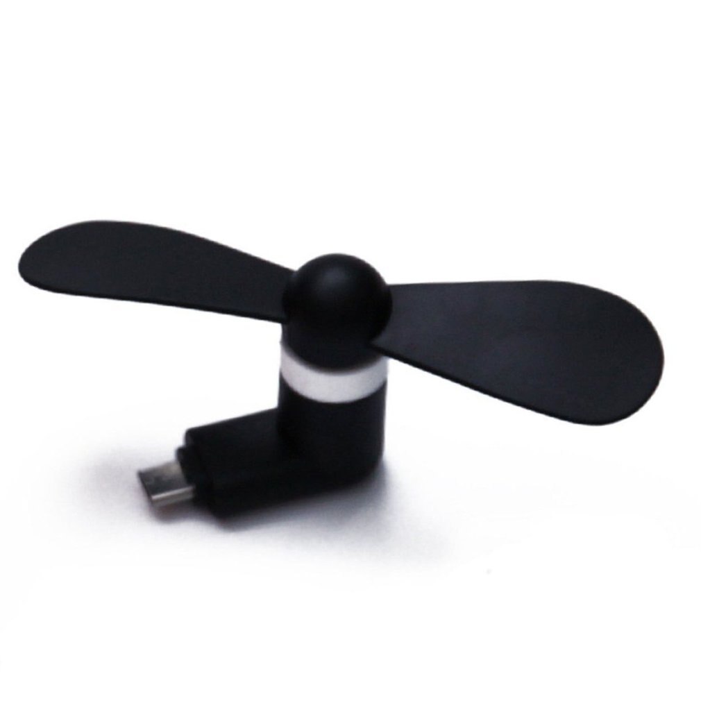 Mini Tragbare Kühlen Mikro USB Fan 5V 1W praktisch USB Fans Niedrigen Stimme Für Android Telefon USB netzteil