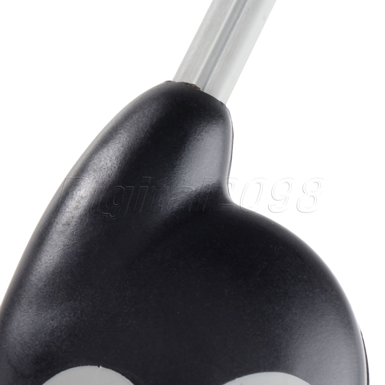 Yetaha-carcasa de llave remota de repuesto, 2 botones, para alarma Cobra 7777, color negro, sin llave, fundas para mando de coche