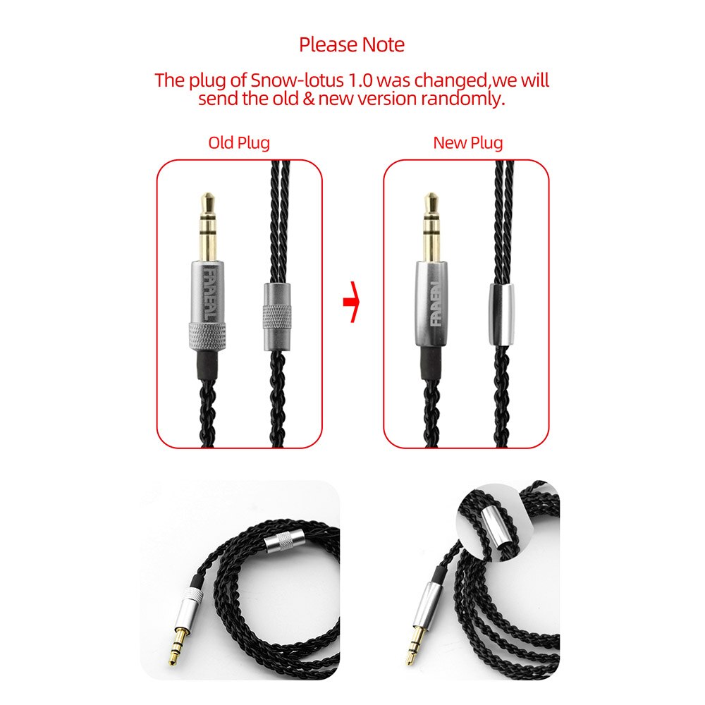 FAAEAL Snow-lotus 1.0 HiFi Earphone 64 Ohm DIY Earbuds Nice Female Vocal Music Earphones DJ Earphones DIY MX500 For Smartphones