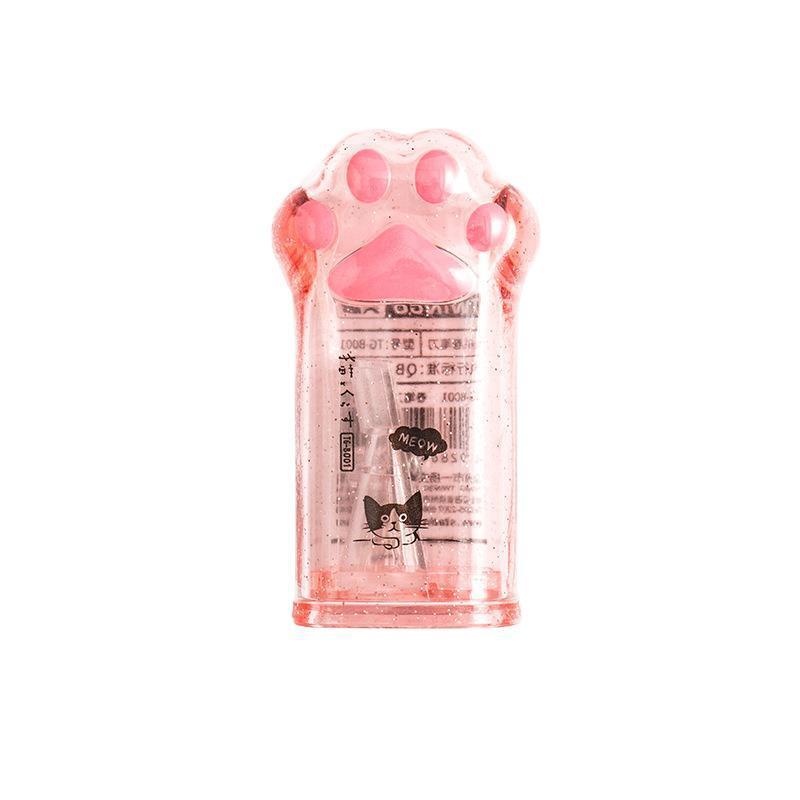 Estudo manual automático desenho lápis caneta apontador interruptor elétrico apontador de lápis papelaria escritório em casa material escolar: Bege