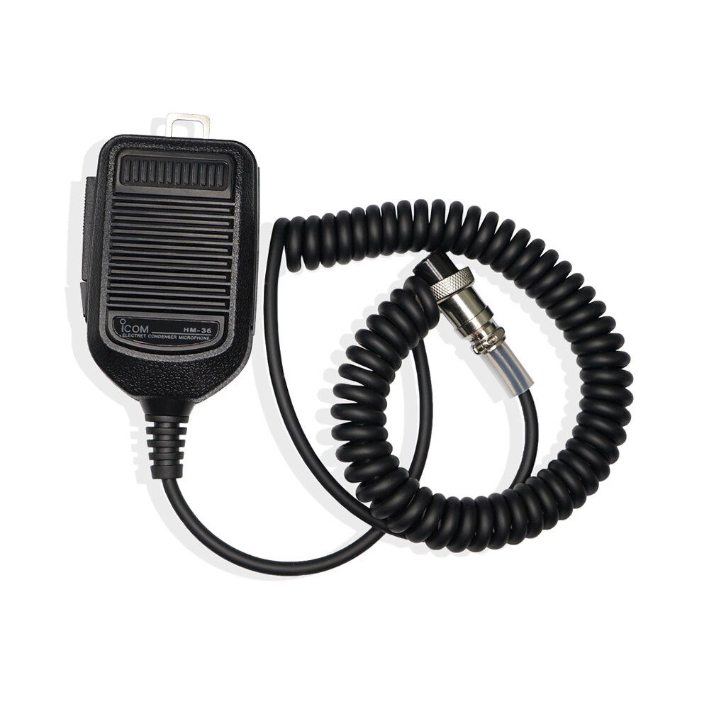 Autoradio 8 broches, haut-parleur, Microphone, manuel, HM-36, pour ICOM IC-718, IC-775, IC-7200, IC-7600, IC-25, IC-28