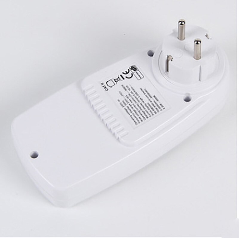 EU Digital Wattmeter Power Meter Energy Meter Voltage Wattmeter Power Analyzer Electronic Energy Meter Measuring Outlet Socket