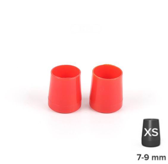 1 paire haut talon protecteur chaussures haut talon aiguille protecteurs talon conseils remplacement: Red-XS