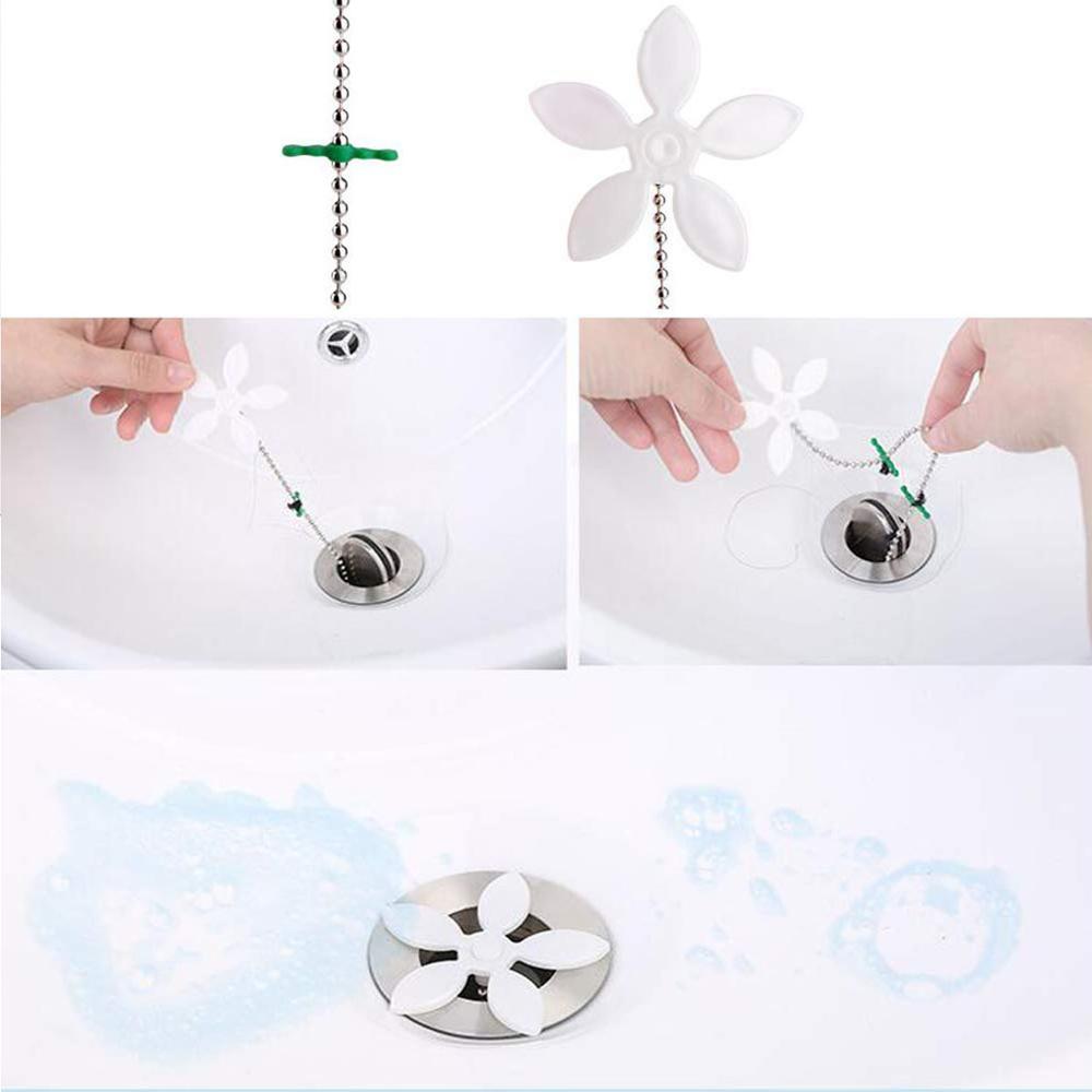 BEBUSINGOTO Collecteur De Cheveux Mural De Douche Réutilisable, Attrape